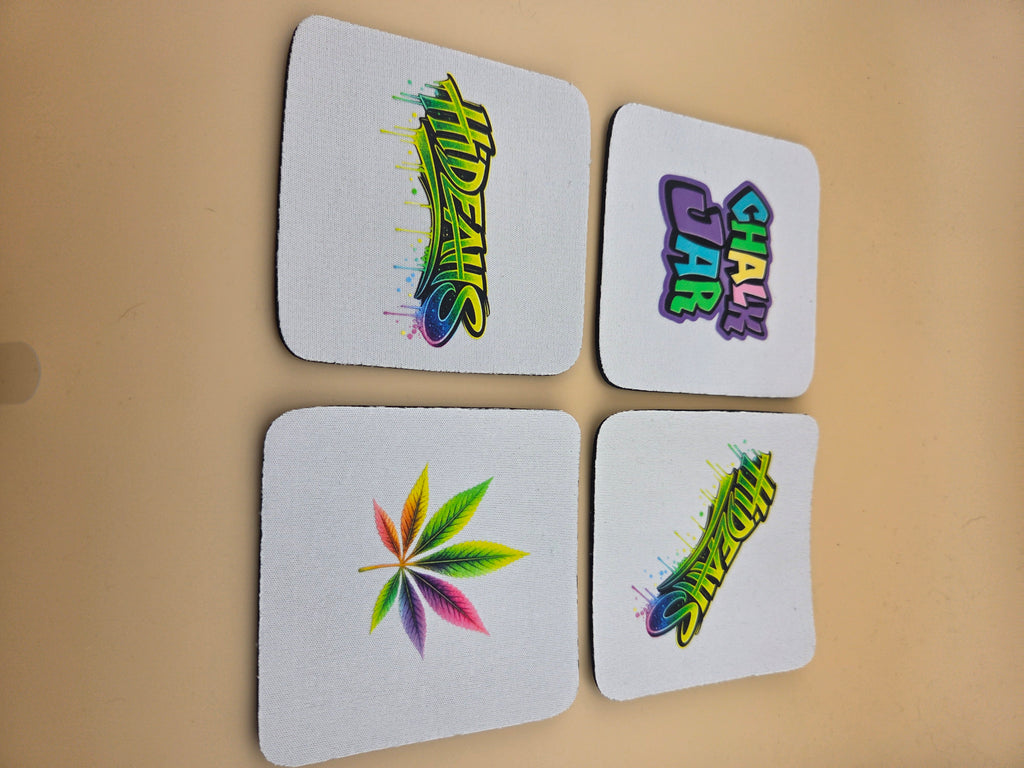 Branded Coasters 4 pack