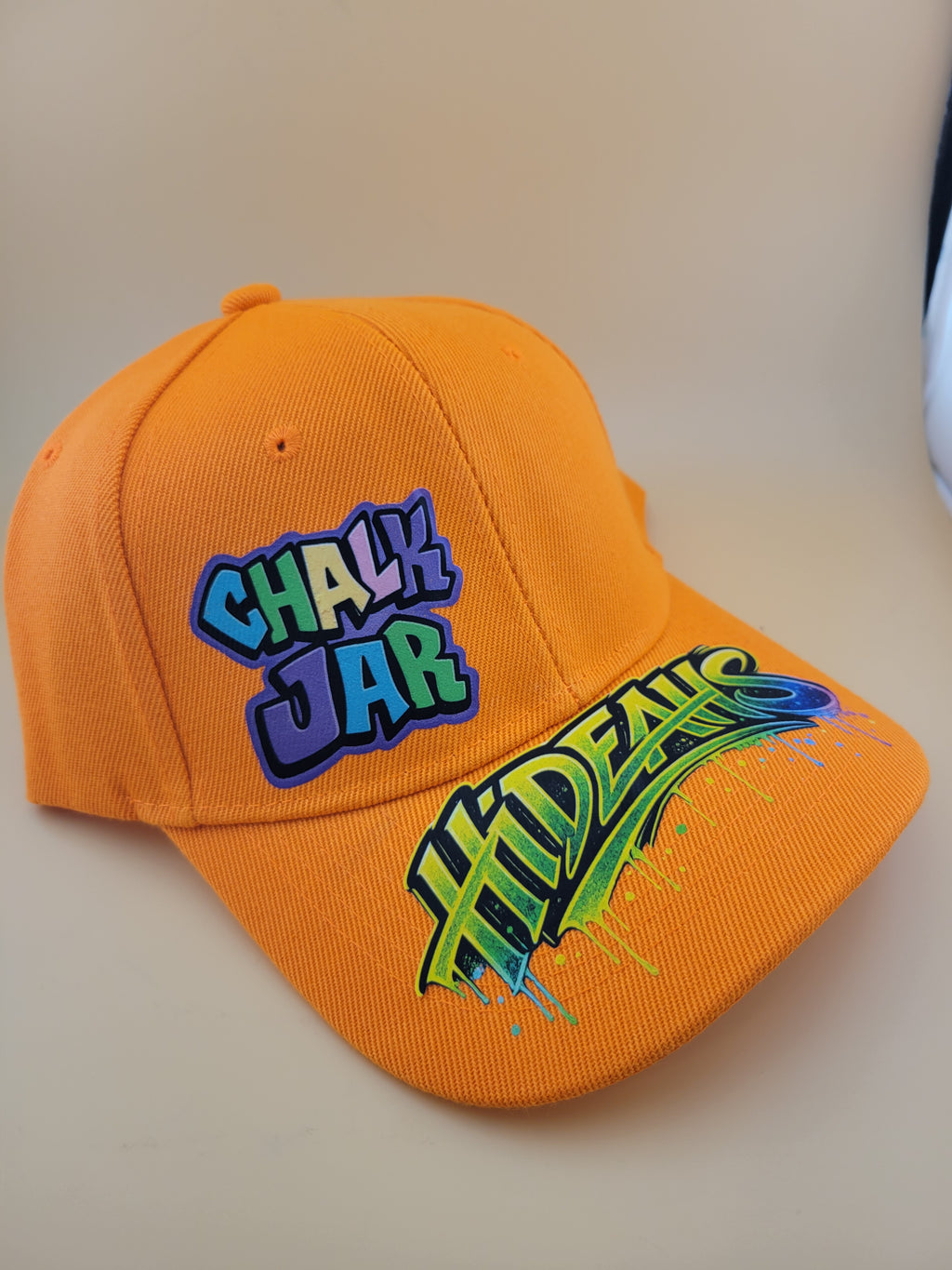 Branded Baseball Cap Orange