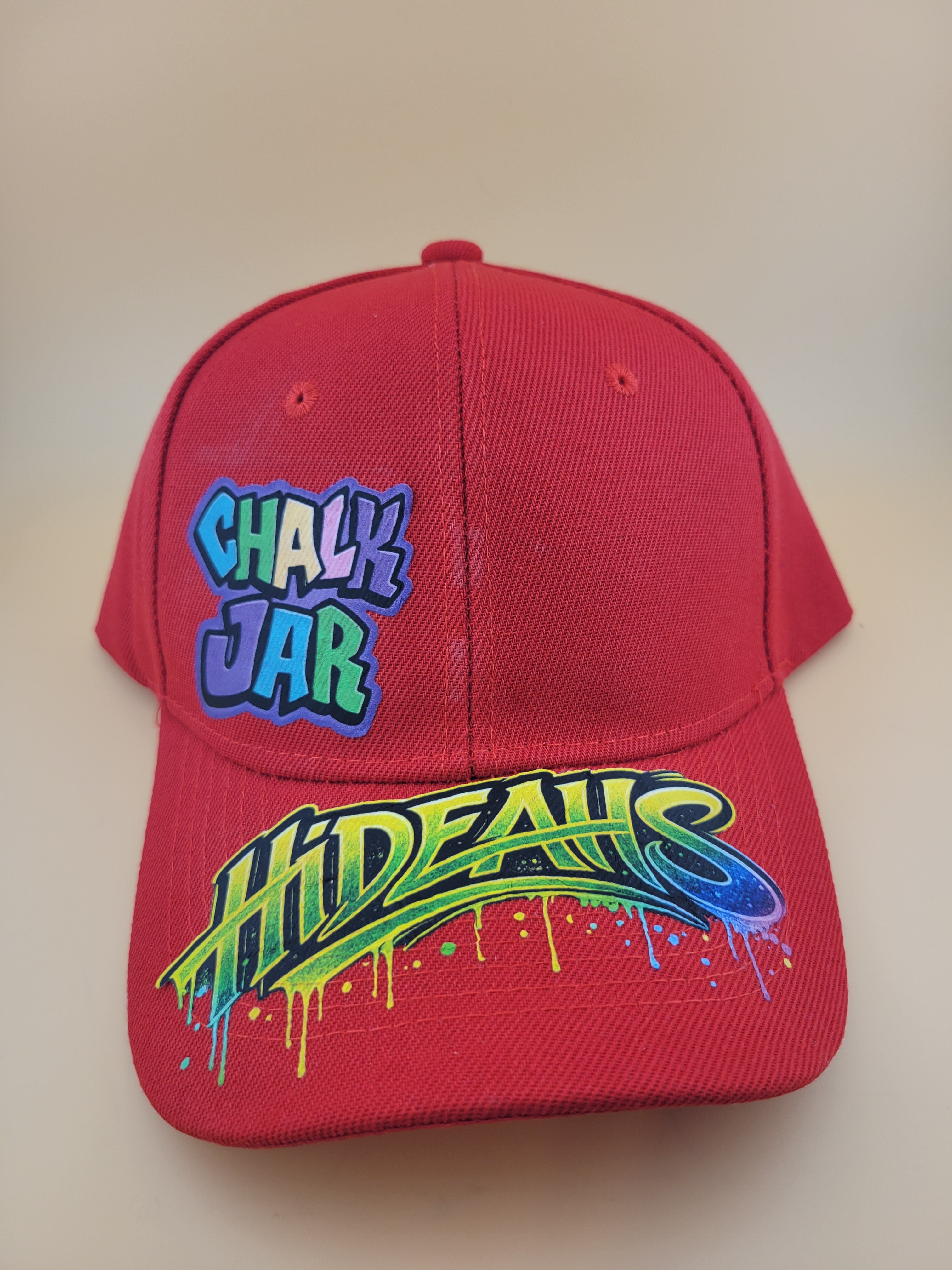 Branded Baseball Cap Red