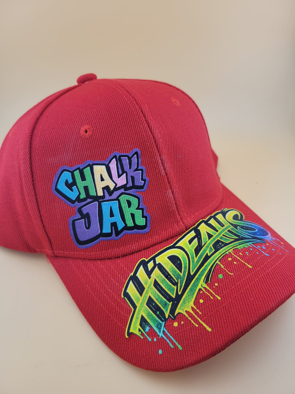 Branded Baseball Cap Red