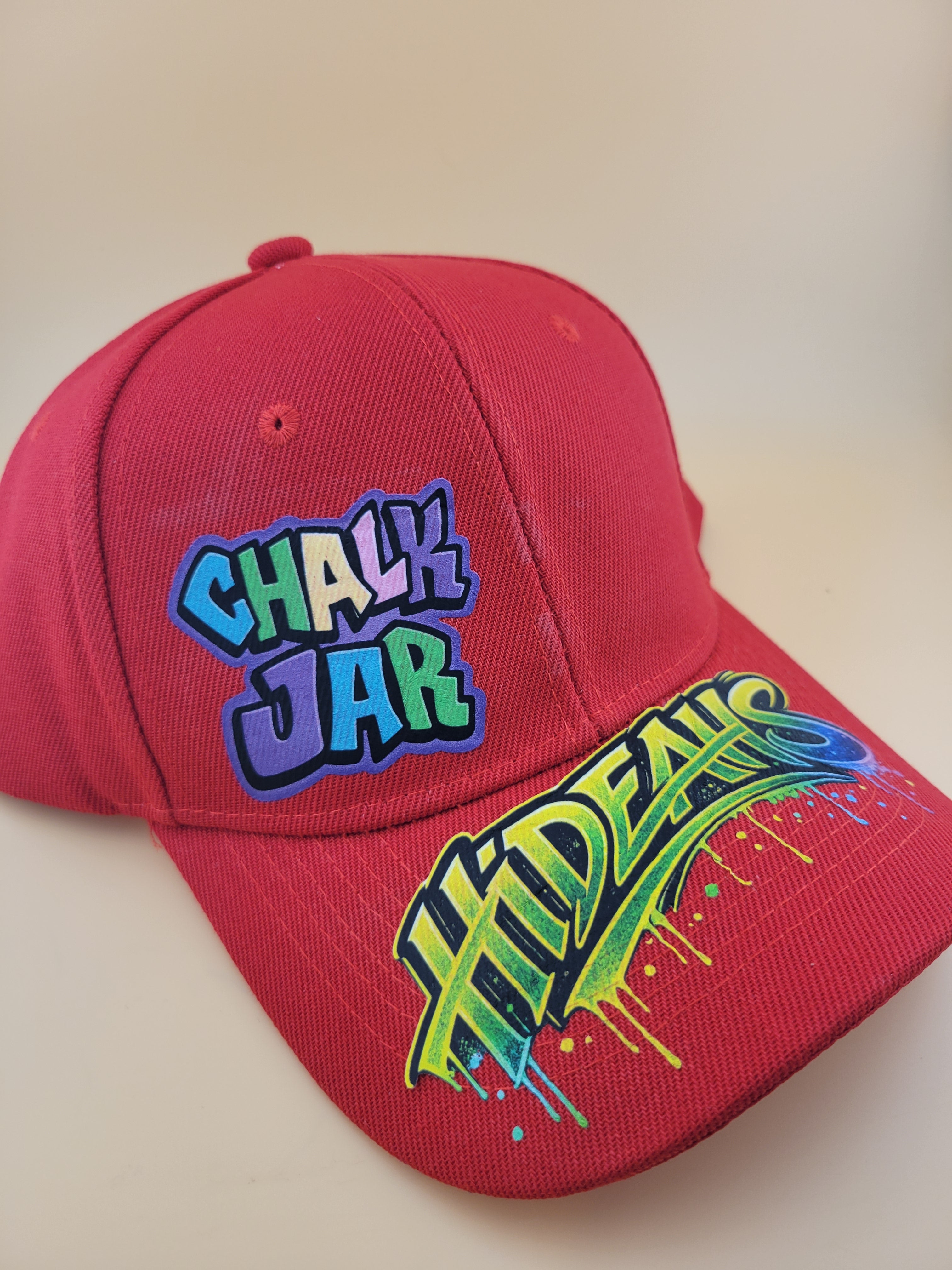 Branded Baseball Cap Red
