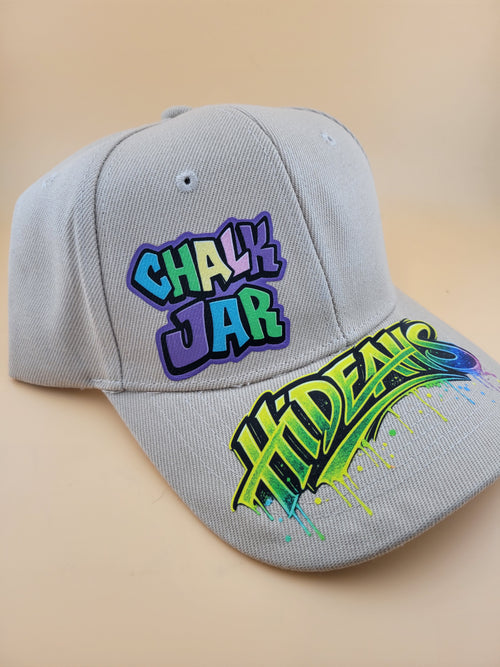 Branded Baseball Cap light grey