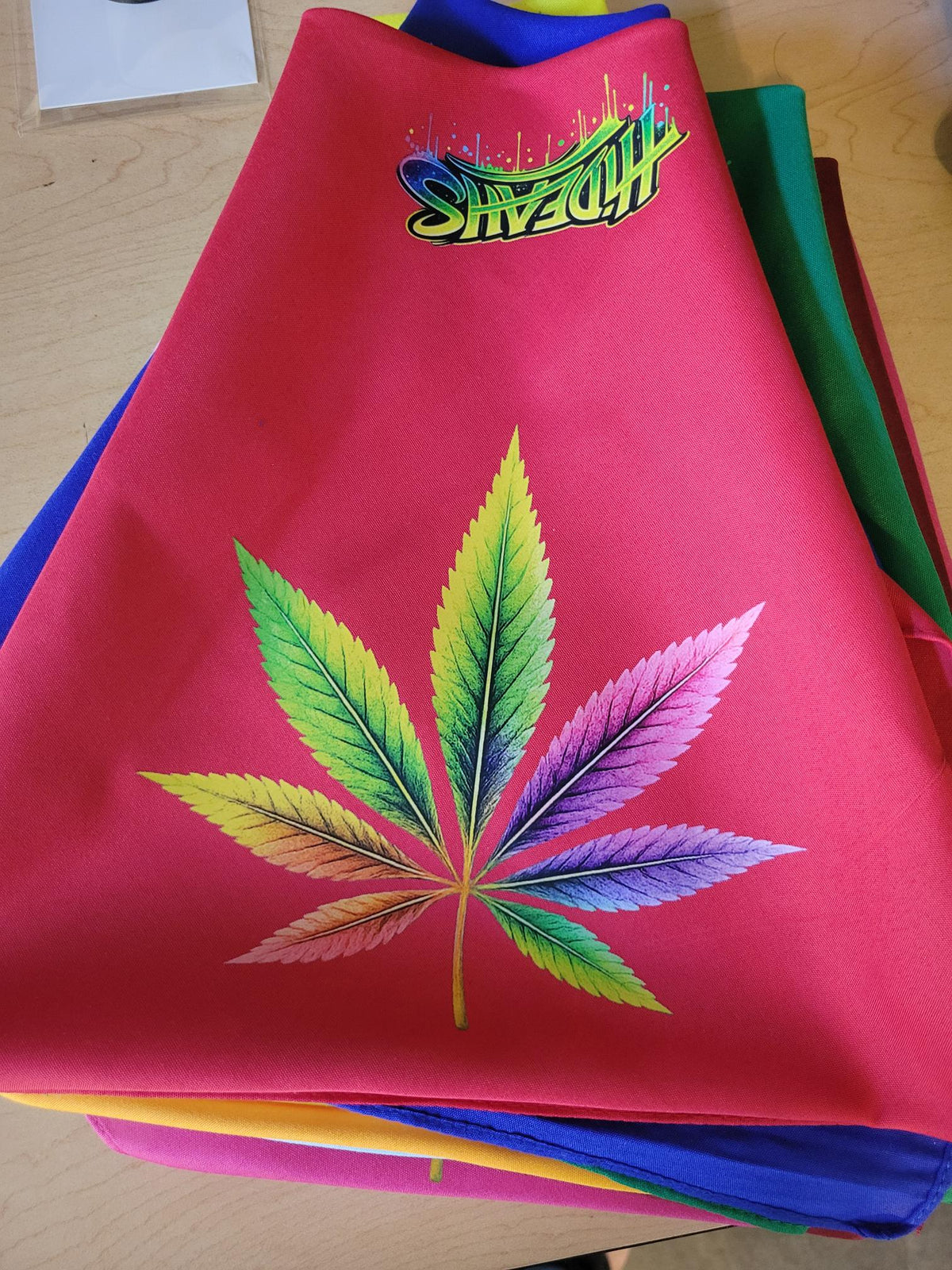 Hideahs Branded Leaf Bandana